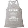 Super June Girl Racerback Tank