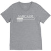 sarcasm loading please wait V-Neck Tee