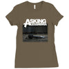 asking alexandria stand up and scream metalcore parkway drive Ladies Fitted T-Shirt