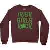 irish girls rock Crewneck Sweatshirt