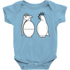 peace and hate can you tell the difference Baby Onesie