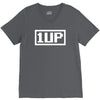 1 up funny video game V-Neck Tee