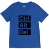 control alt delete V-Neck Tee
