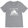 all gave some fallen soldier V-Neck Tee