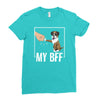 my bff Ladies Fitted T-Shirt