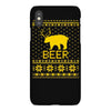 ugly sweater party beer bear funny iPhoneX Case