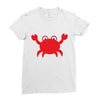 crabby Ladies Fitted T-Shirt