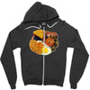 funny full english breakfast, ideal gift or birthday present Zipper Hoodie