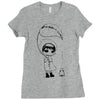winter girl Ladies Fitted T-Shirt