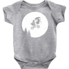 moon alien predator Baby Onesie