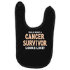 This Is What a Cancer Survivor Looks Like Baby Bibs