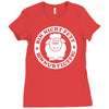 bin nicht fett Ladies Fitted T-Shirt