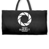 test subject 2 Weekender Totes