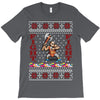 ugly sweater fight christmas t shirts T-Shirt