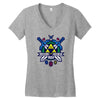 hit reset Women's V-Neck T-Shirt
