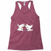 chicken fight Racerback Tank