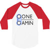 gone gamin logo 3/4 Sleeve Shirt