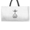 i pooped today Weekender Totes