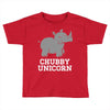 chubby unicorn rhino Toddler T-shirt