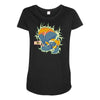 charging Maternity Scoop Neck T-shirt