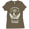 I Own It Forever The Title Veteran Ladies Fitted T-Shirt