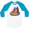 Let's Go Camping 3/4 Sleeve Shirt