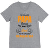 I'm Called Papa Because I'm Way Too Cool To Be Called Grandfather V-Neck Tee
