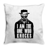 i am the one who knocks Throw Pillow