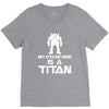 my other ride is a titan V-Neck Tee
