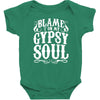 blame it on my gypsy soul Baby Bodysuit