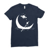 On The Moon Ladies Fitted T-Shirt
