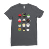 cupcake costume party Ladies Fitted T-Shirt
