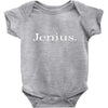 black jenius Baby Bodysuit