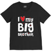 I Love My Big Brother V-Neck Tee