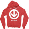 montreal metro Zipper Hoodie