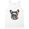 blue and tan frenchie Tank Top