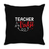 teacher tribe Throw Pillow