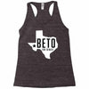 Beto For Senate Texas Map Racerback Tank