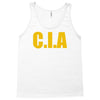 cia  funny  fashion fbi feds joke fancy dress Tank Top