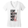 eeny meeny miny moe Women's V-Neck T-Shirt