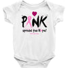 pink spread the hope Baby Bodysuit