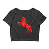 Unicorn Art Crop Top