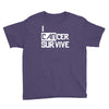 i can survive cancer Youth Tee