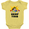 gamer gremlin stole pog Baby Onesie