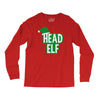 christmas head elf Long Sleeve Shirts