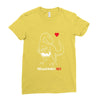 pregnant rex Ladies Fitted T-Shirt