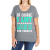 cat cats lift lifting fitness Ladies Curvy T-Shirt
