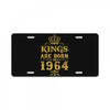 kings are born in 1964 License Plate