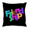 friend ship Throw Pillow