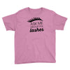 my lashes Youth Tee